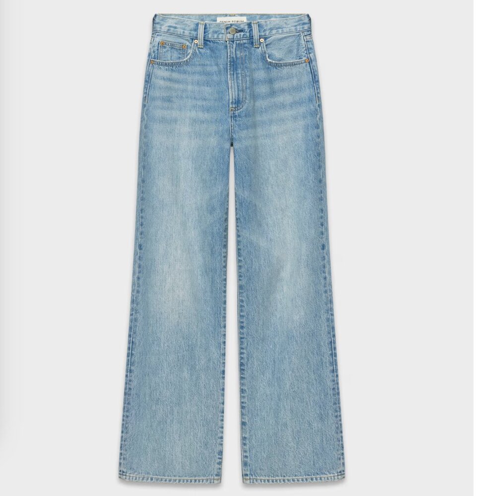 Aritzia/Denim Forum Farrah Hi-Rise Wide Jeans